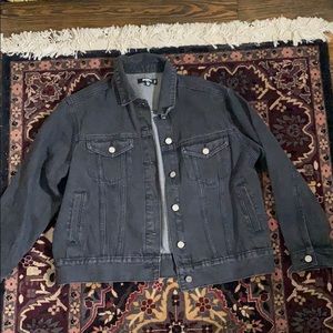 Missguided Black Jean Jacket